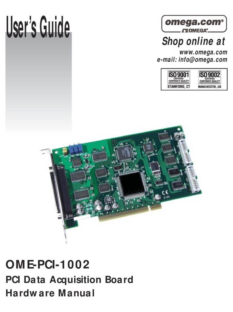 Omega OME-PCI-1002 user guide