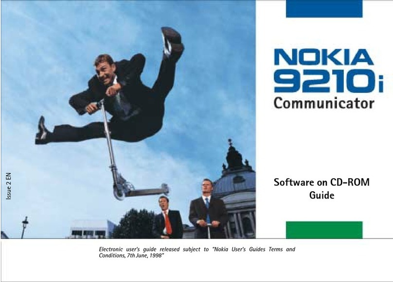Nokia COMMUNICATOR 9210i Quick start guide