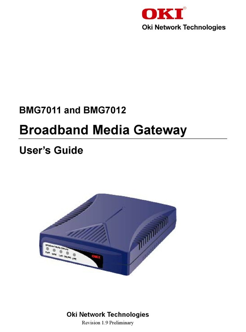Oki BMG7012 user guide