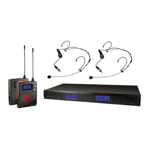 Nady Systems 2W-1KU User manual