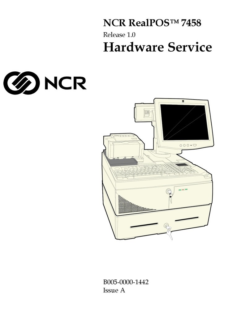 NCR RealPOS 7458 Service manual