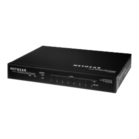 NETGEAR FVS318 - ProSafe VPN Firewall Router User manual