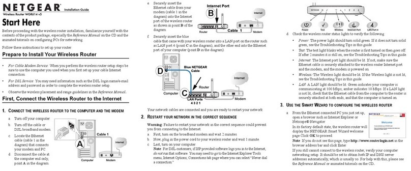 NETGEAR WGR614 installation guide