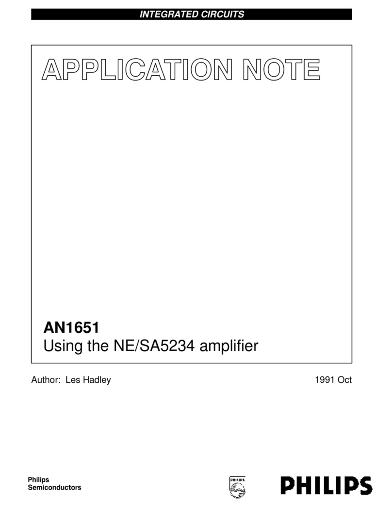 Philips AN1651 Installation and operating instructions