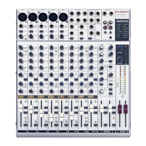 Phonic Helix Board 17 user manual