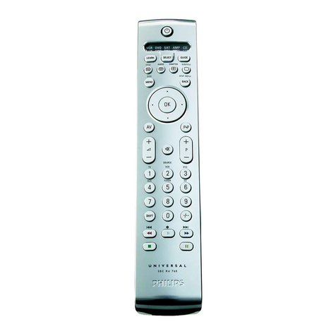 Philips Universal 6 User manual