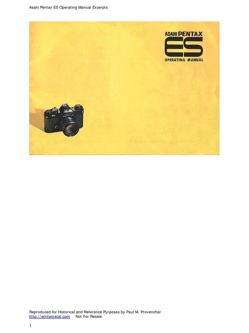 Pentax ES User manual Pentax ES User manual