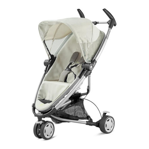 Quinny zapp xtra Instructions for use & warranty