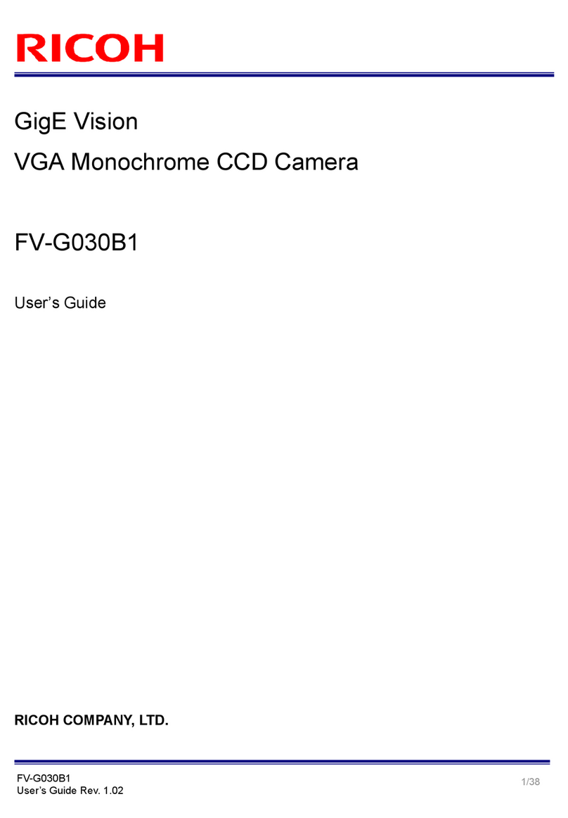Ricoh FV-G030B1 User manual