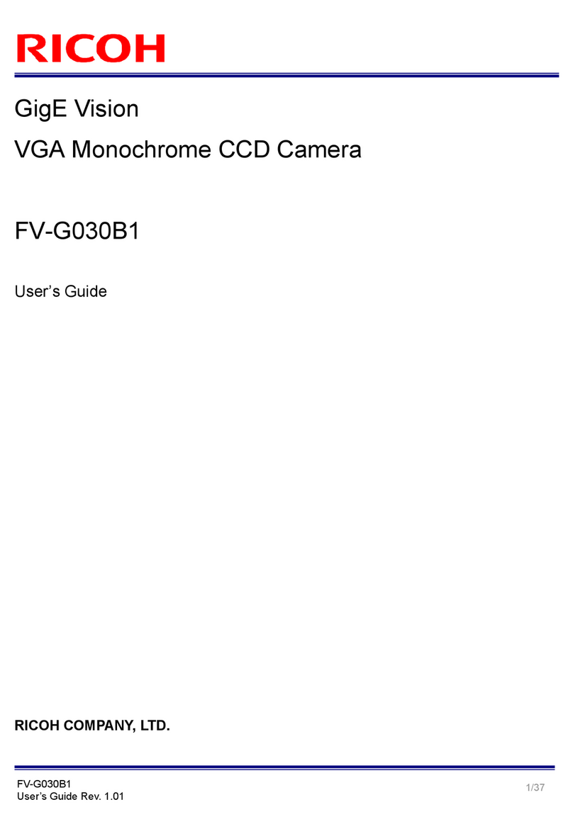 Ricoh FV-G030B1 User manual