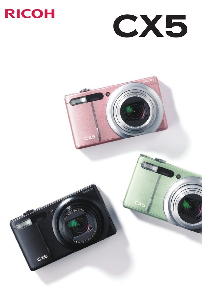 Ricoh CX5 User manual Ricoh CX5 User manual