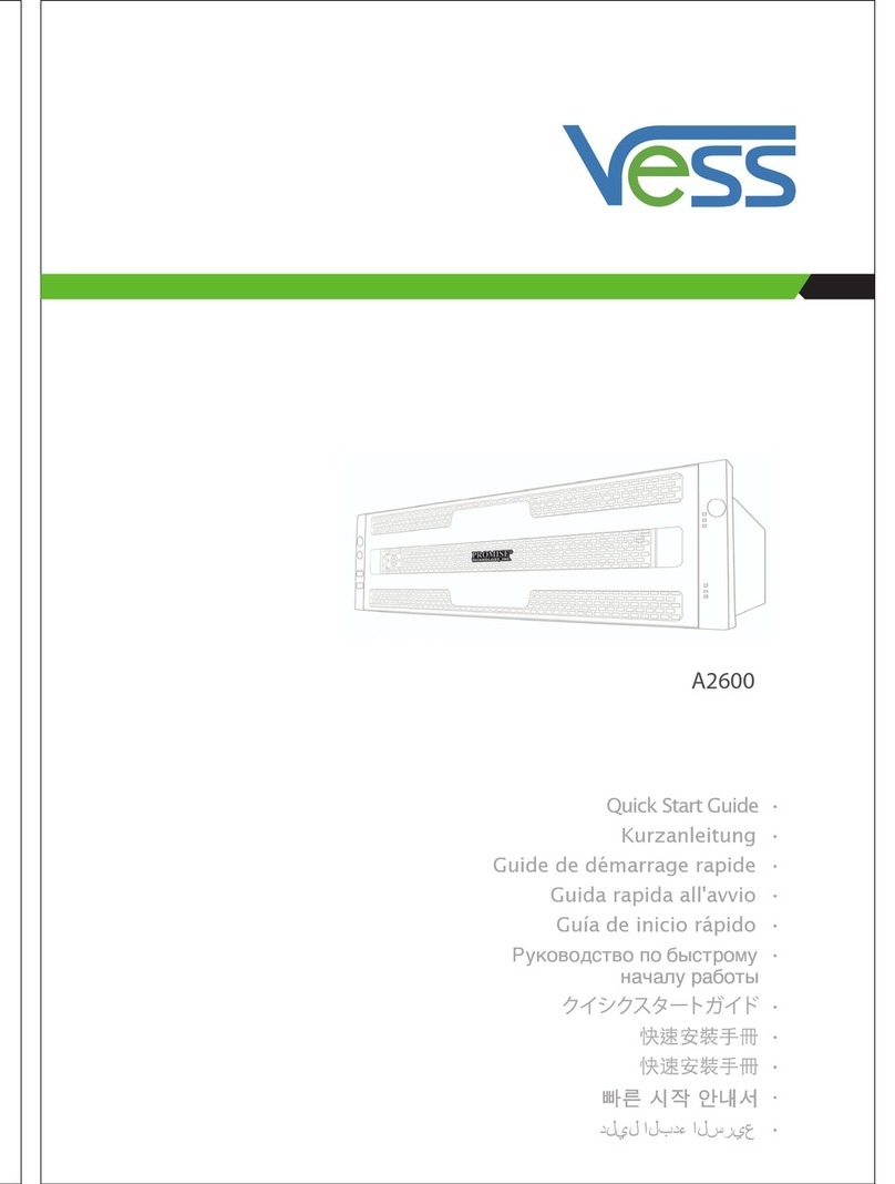 Vess A2600 quick start guide