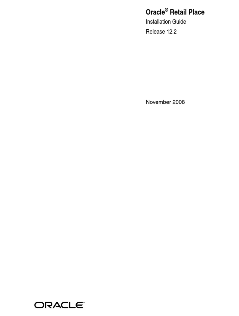 Oracle Retail Place 12.2 installation guide