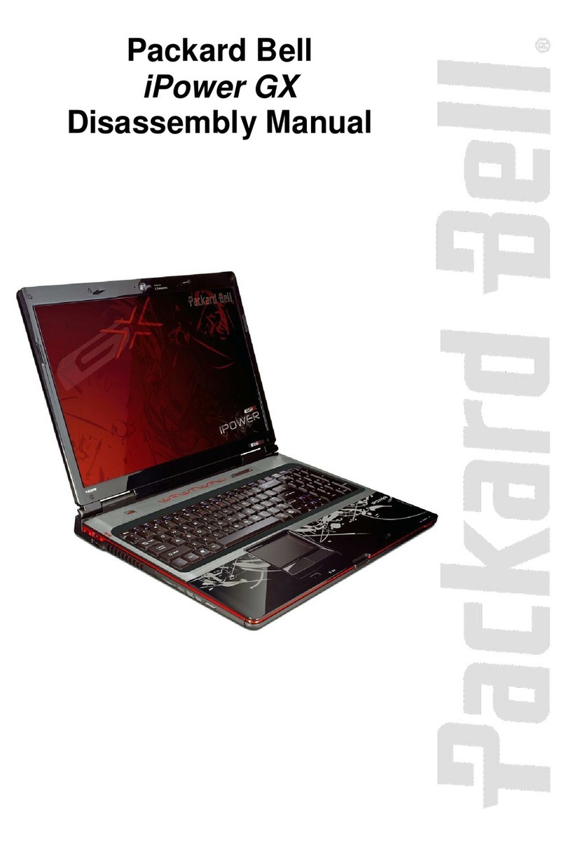 Packard Bell iPower GX Installation instructions