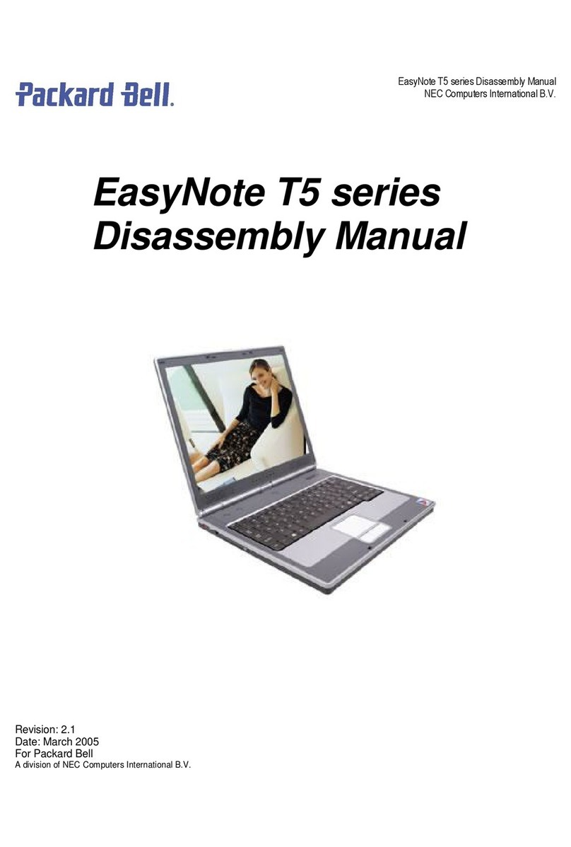 Packard Bell EasyNote T5 SEries Disassembly manual Packard Bell EasyNote T5 SEries Disassembly manual