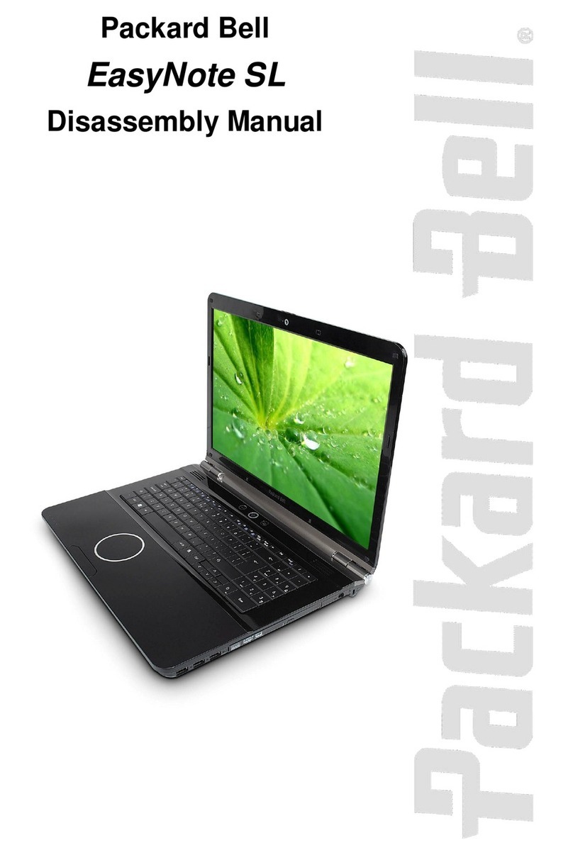 Packard Bell EasyNote SL Installation instructions Packard Bell EasyNote SL Installation instructions