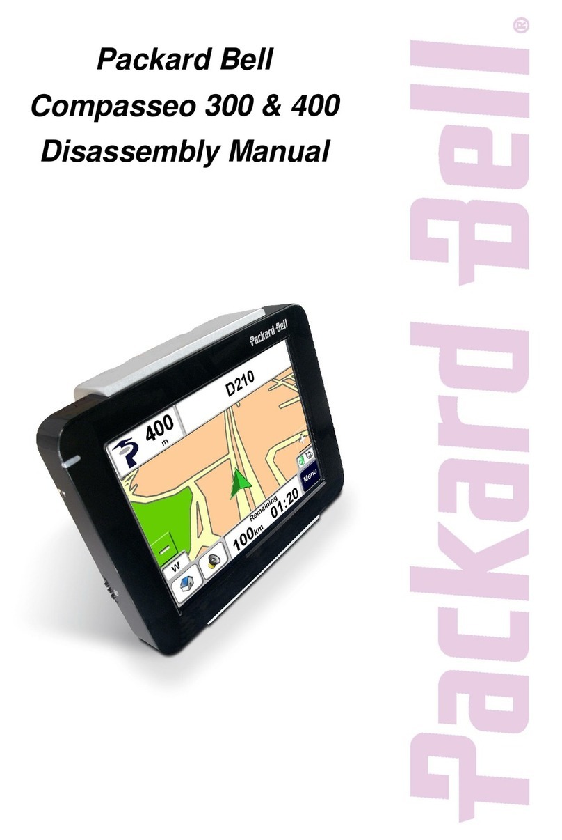 Packard Bell Compaesseo 400 Disassembly manual