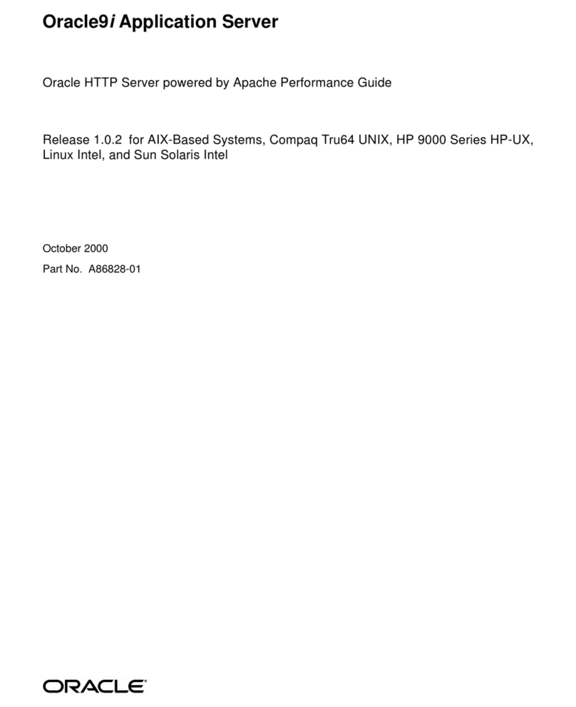 Oracle ORACLE9I B10508-01 User guide