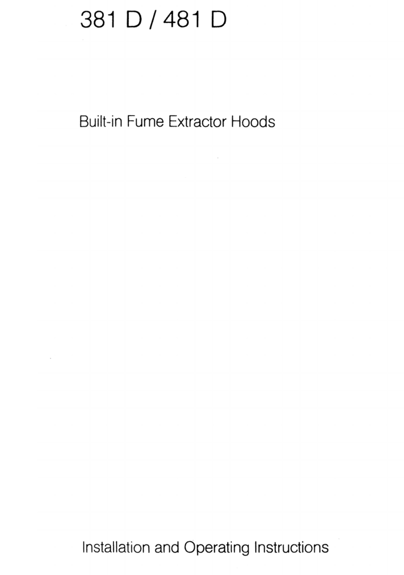 AEG 381 D User manual