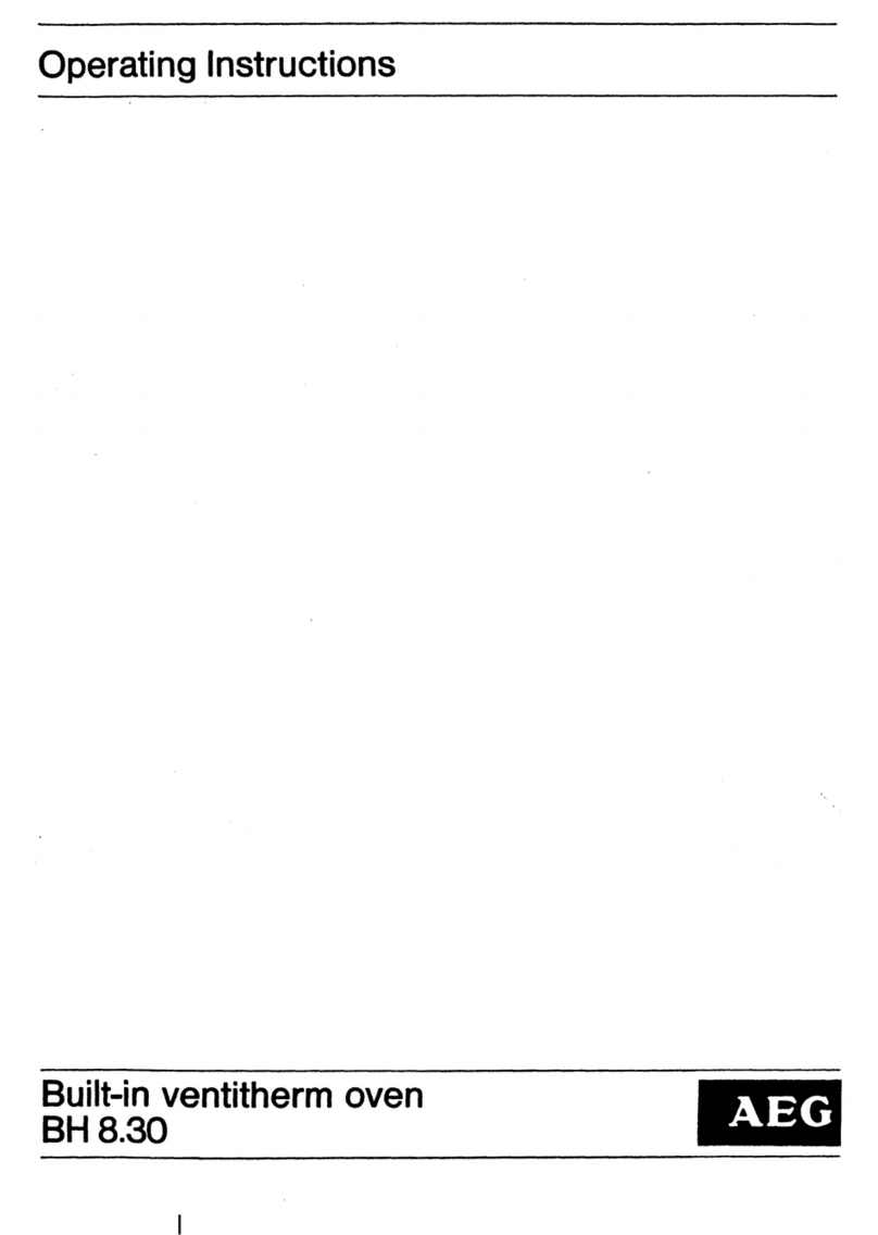 AEG BH 8.30 User manual