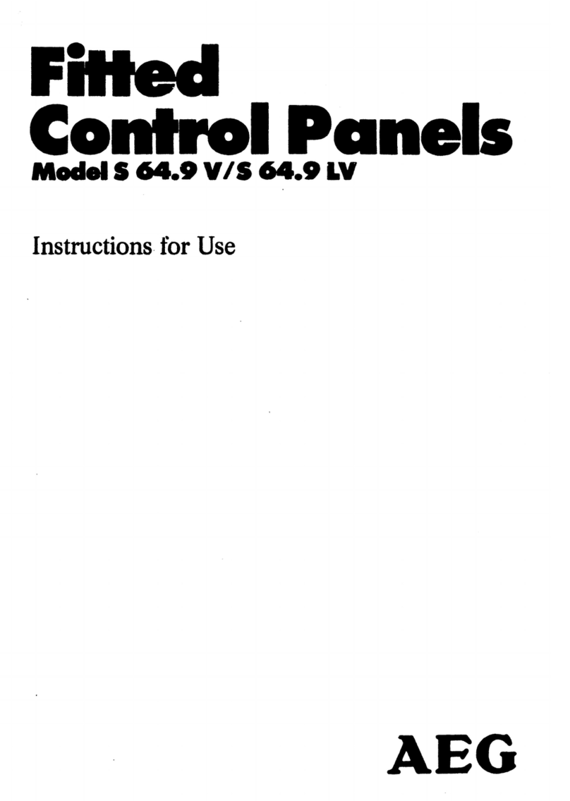 AEG S 64.9 V Instructions for use
