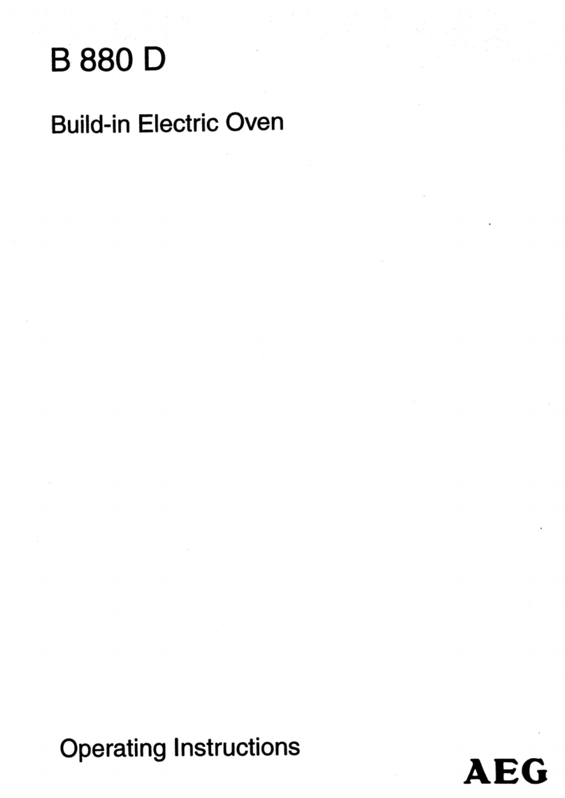 AEG B 880 D User manual