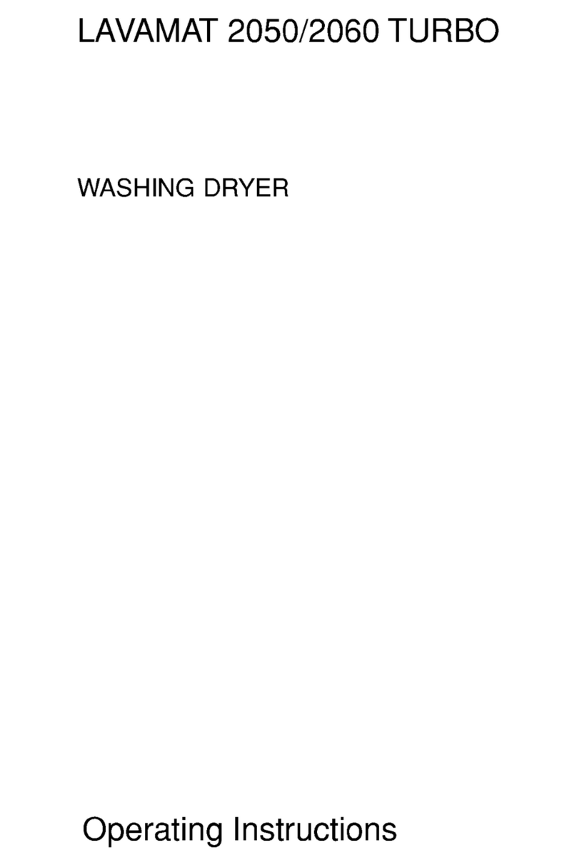 AEG Lavamat 2060 TURBO User manual