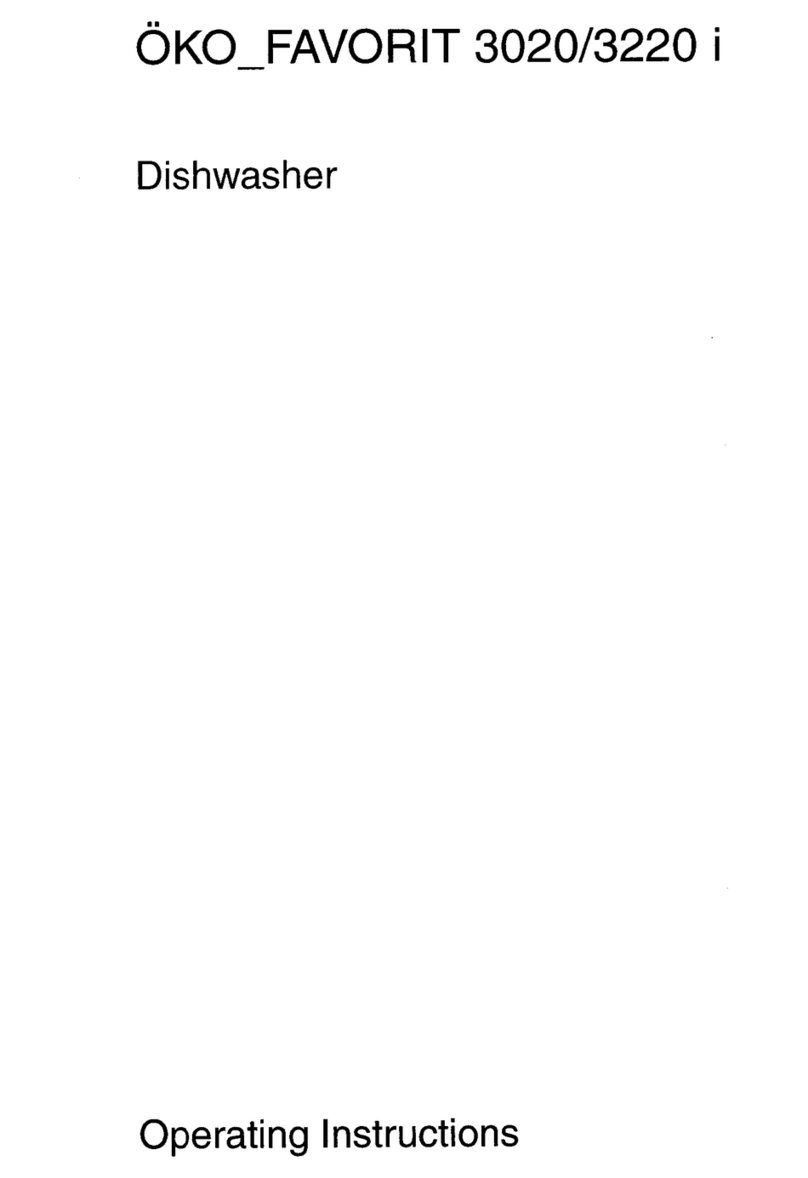 AEG OKO-Favorit 3220 i operating instructions