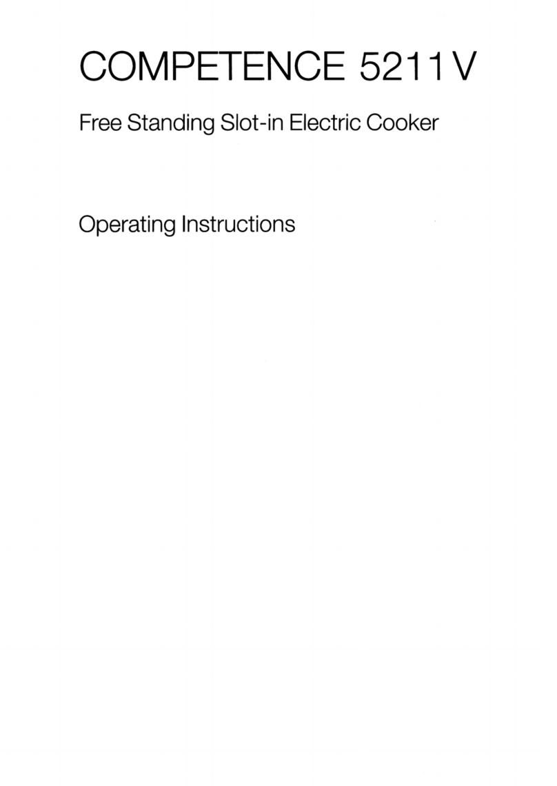 AEG Competence 5211 V User manual