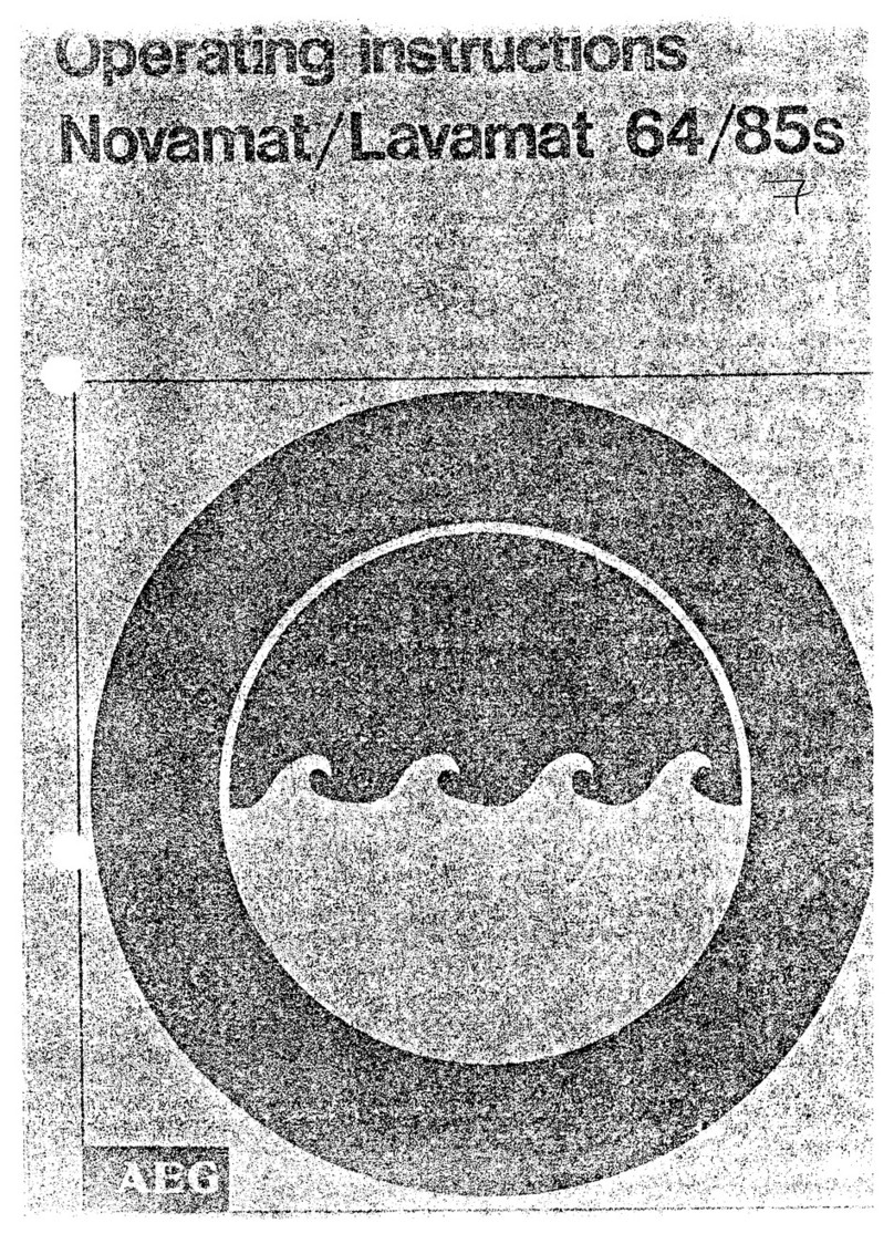 AEG Lavamat 64 User manual