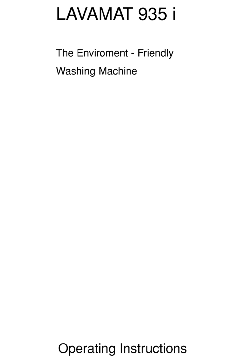 AEG LAVAMAT 935 i operating instructions