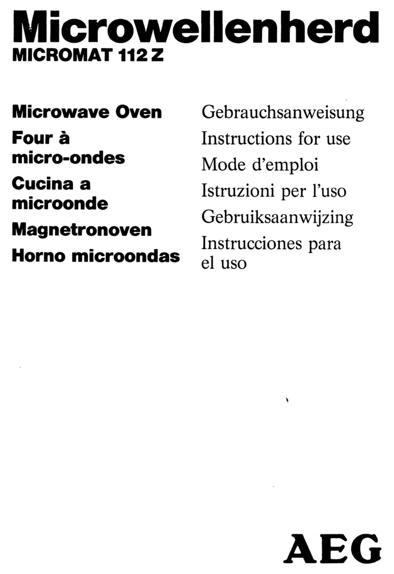 AEG Micromat 112 Z Instructions for use