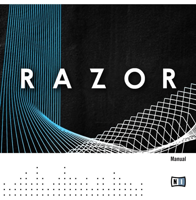 Native Instruments Razor User manual
