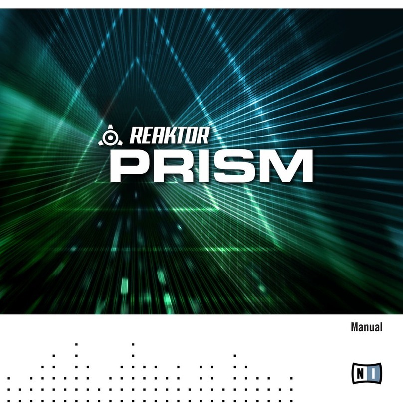 Native Instruments Reaktor Prism User manual