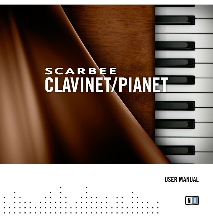 Native Instruments Scarbee Clavinet & Piano user manual