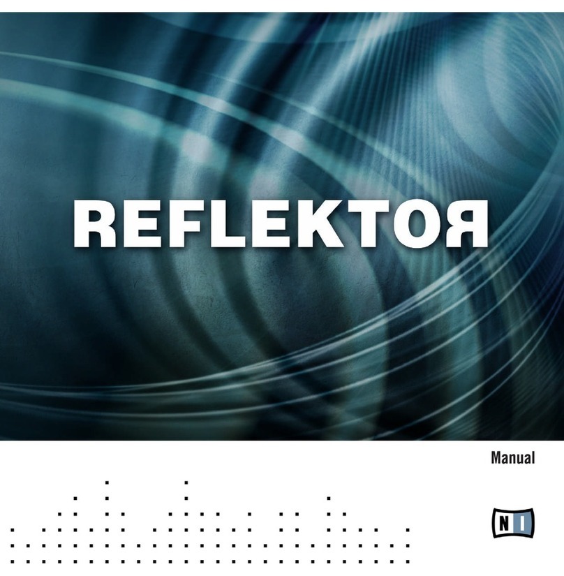 Native Instruments Reflektor User manual