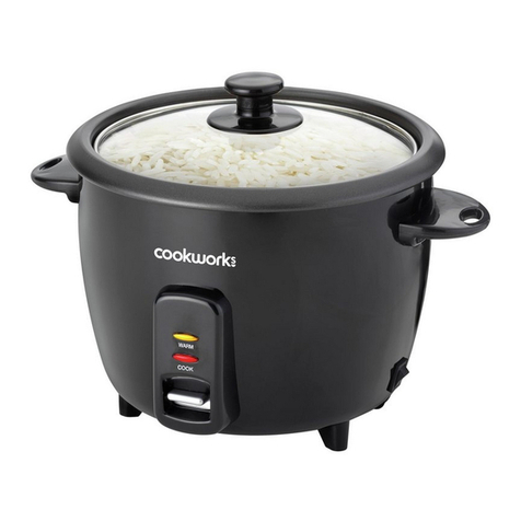 Cookworks RC-8R User manual