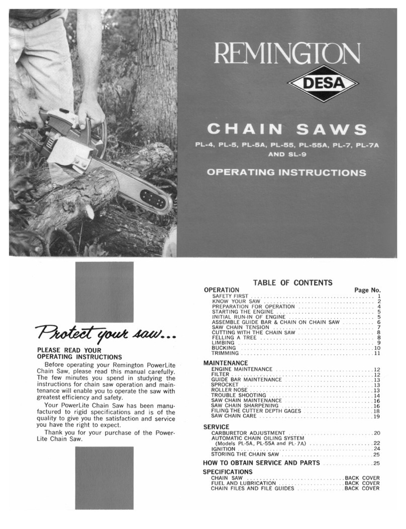Remington Powerlite PL-4 User manual Remington Powerlite PL-4 User manual