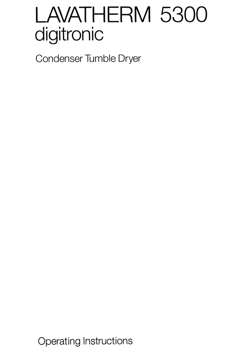 AEG Lavatherm 5300 digitronic User manual