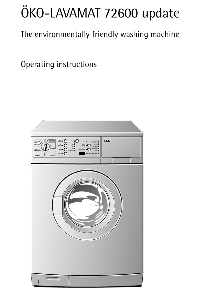 AEG OKO-LAVAMAT 72600 update User manual