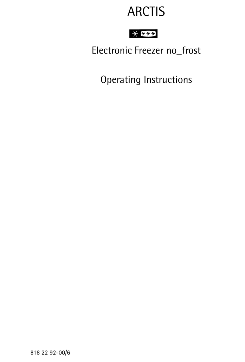 AEG ARCTIS A75238-GA User manual