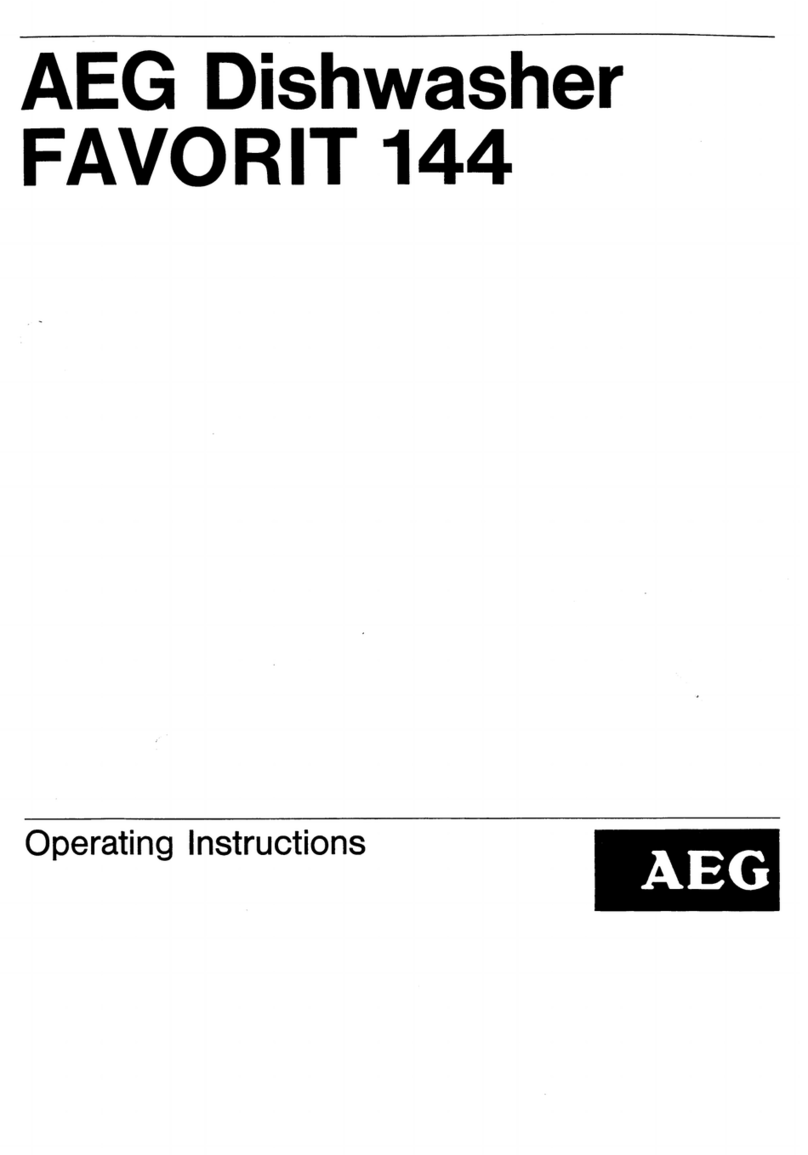 AEG FAVORIT 144 S User manual