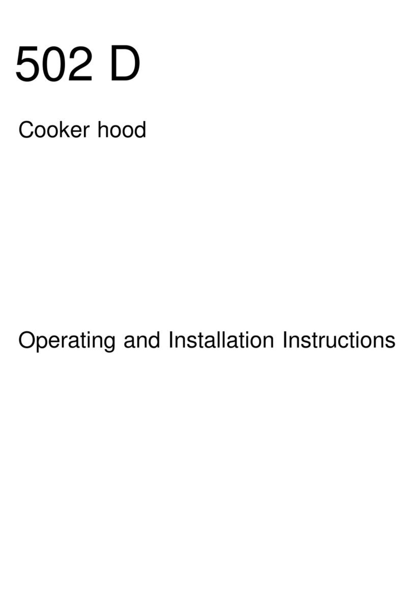 AEG 502 D User manual