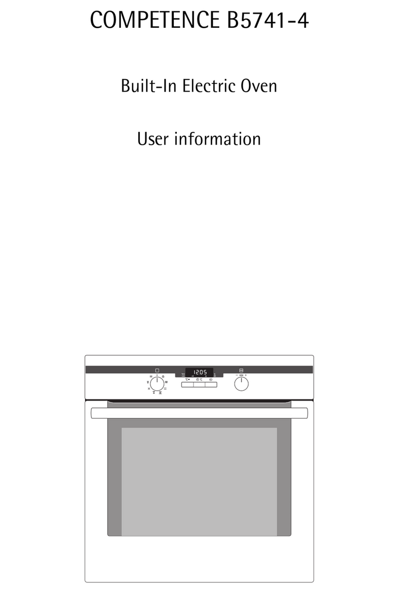 AEG COMPETENCE B5741-4 Operation manual