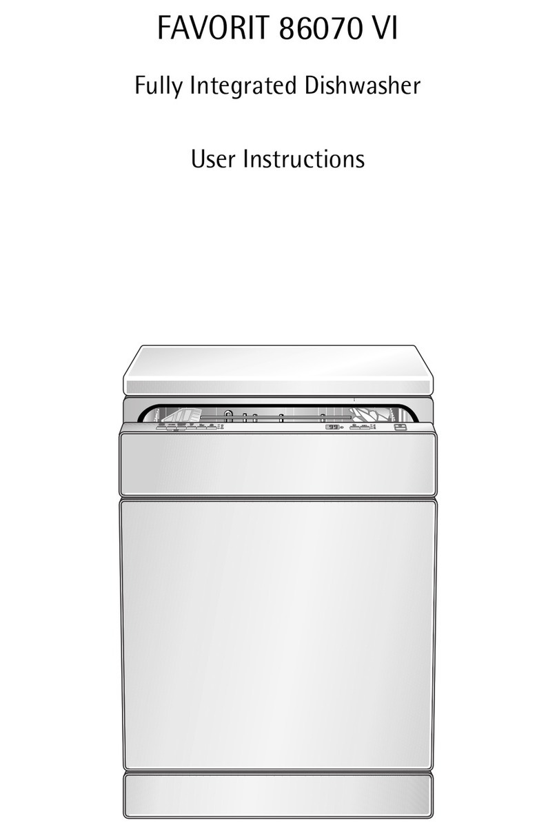 AEG FAVORIT 86070 VI User manual