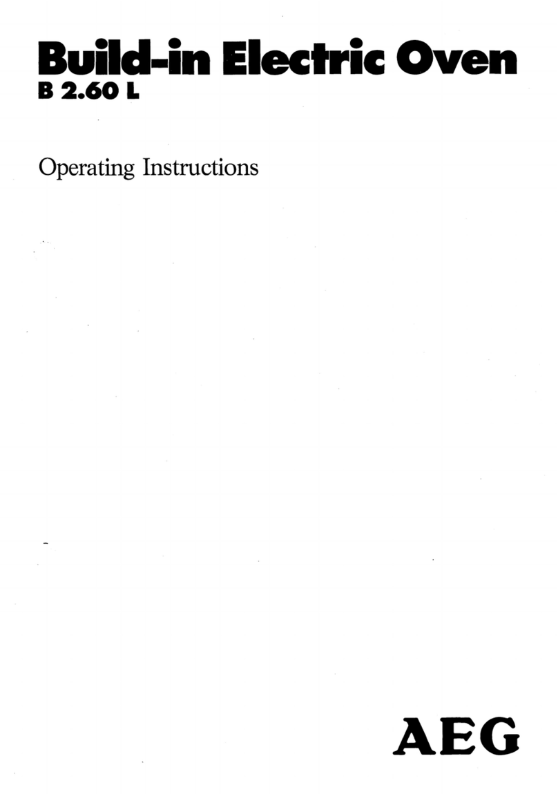 AEG B 2.60L User manual