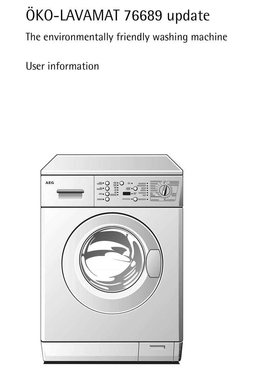 AEG OKO-LAVAMAT 76689 update Operation manual