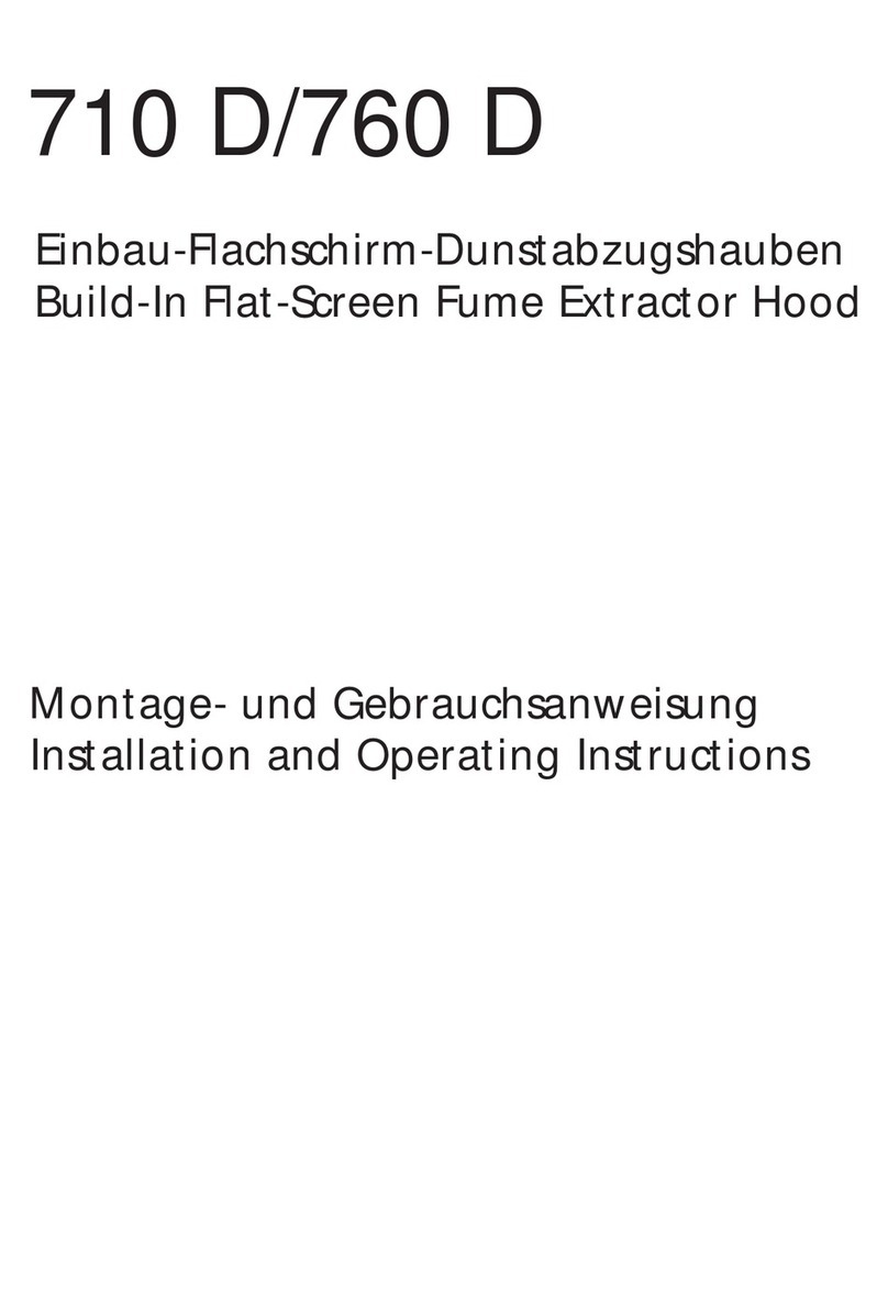 AEG 710 D Installation and operating instructions