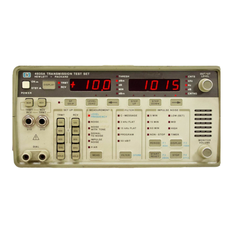 HP 4935A Service manual
