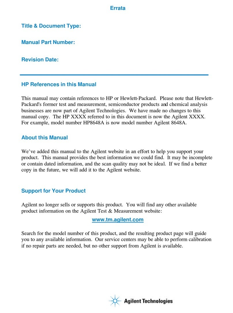 HP 8568B Installation and verification manual